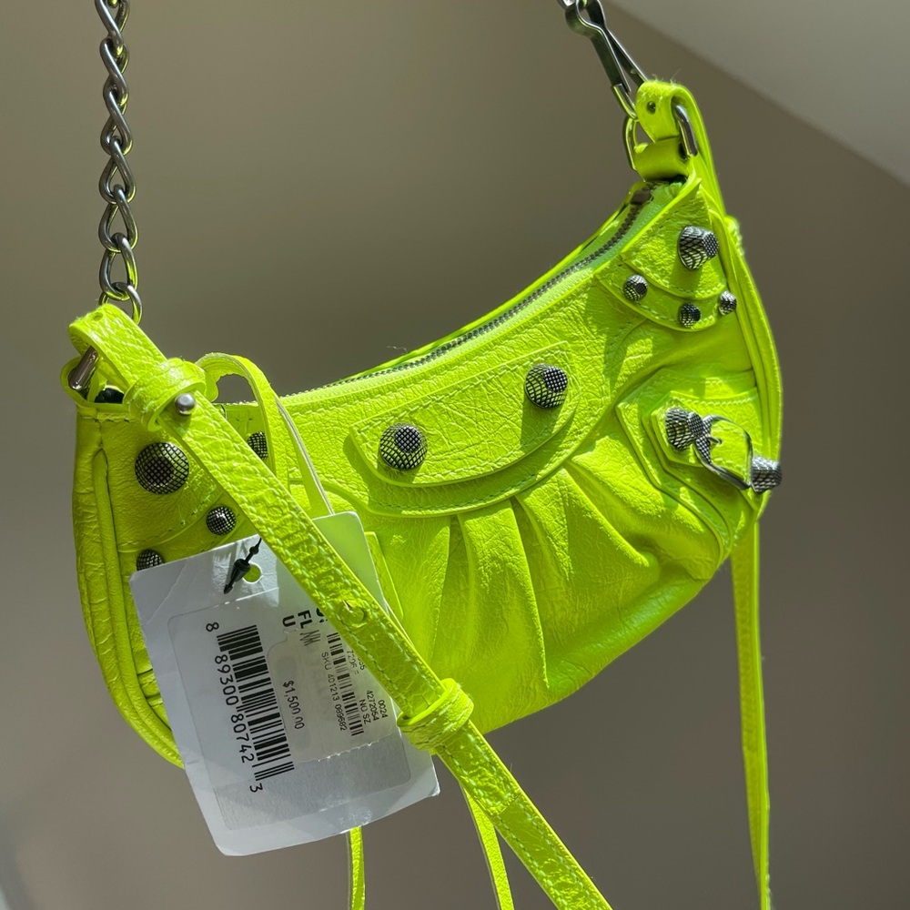 Sold Balenciaga Yellow Mini 'Le Cagole' Shoulder Bag